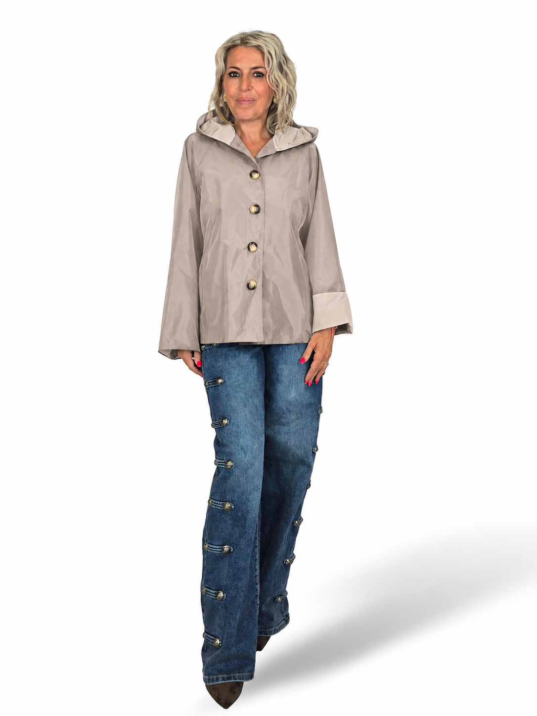 CHAQUETA CORTAVIENTOS CAPUCHA