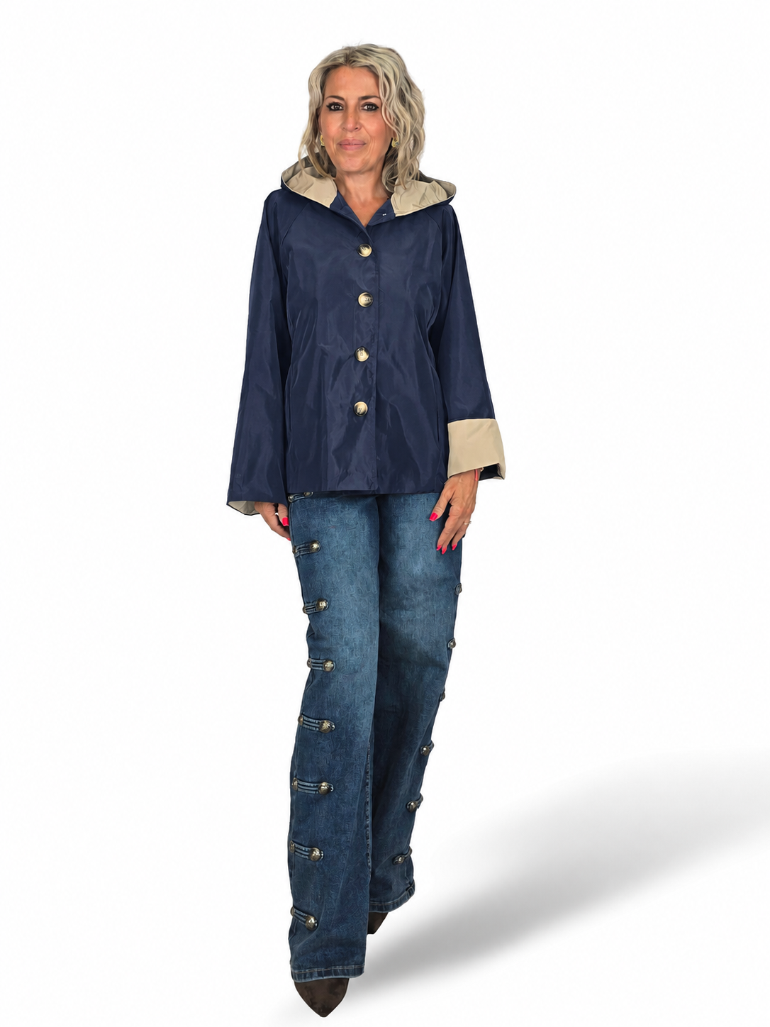 CHAQUETA CORTAVIENTOS CAPUCHA