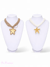 COLLAR ESTRELLA BOLITAS