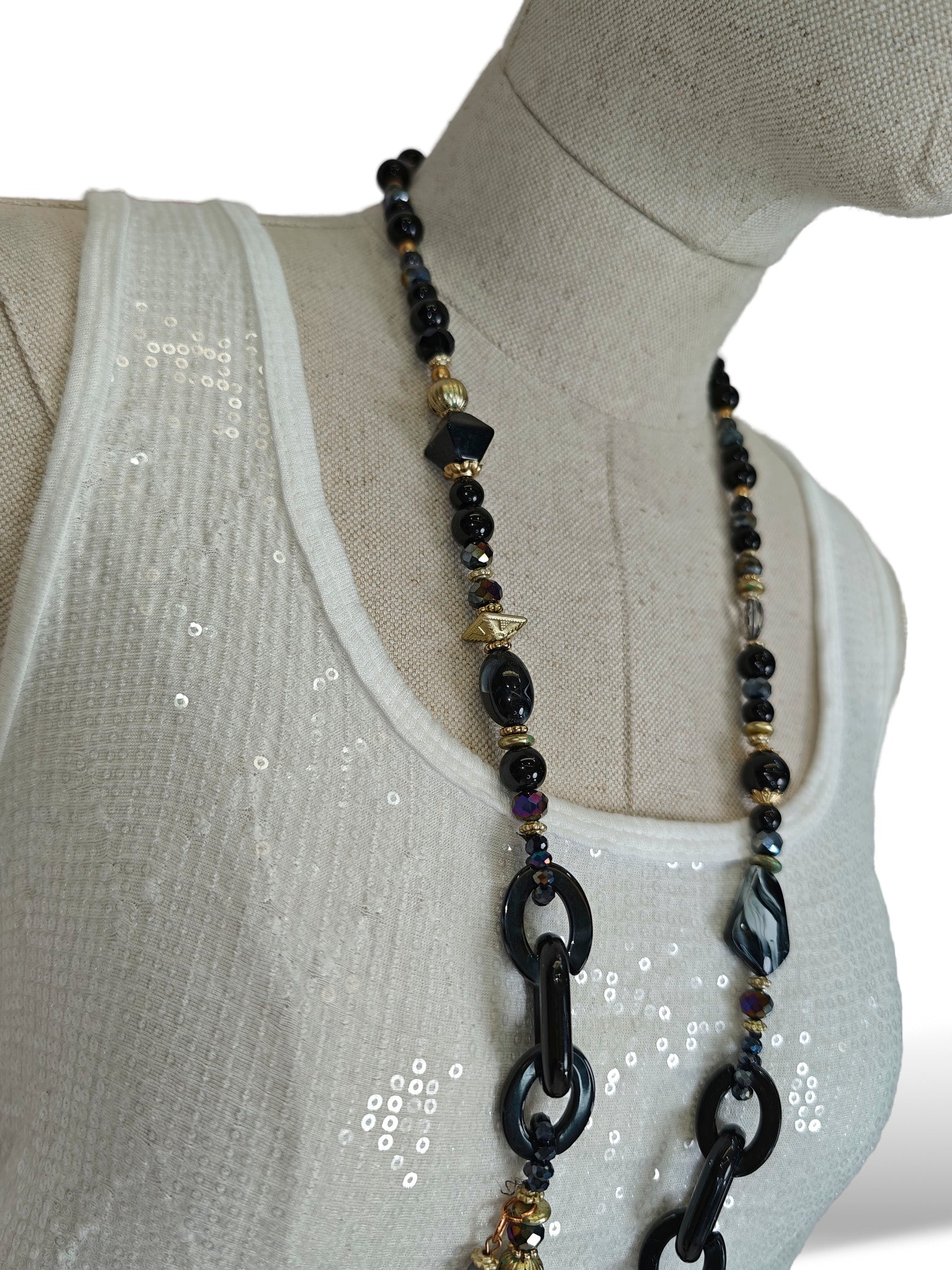 COLLANA CON NASTRINI