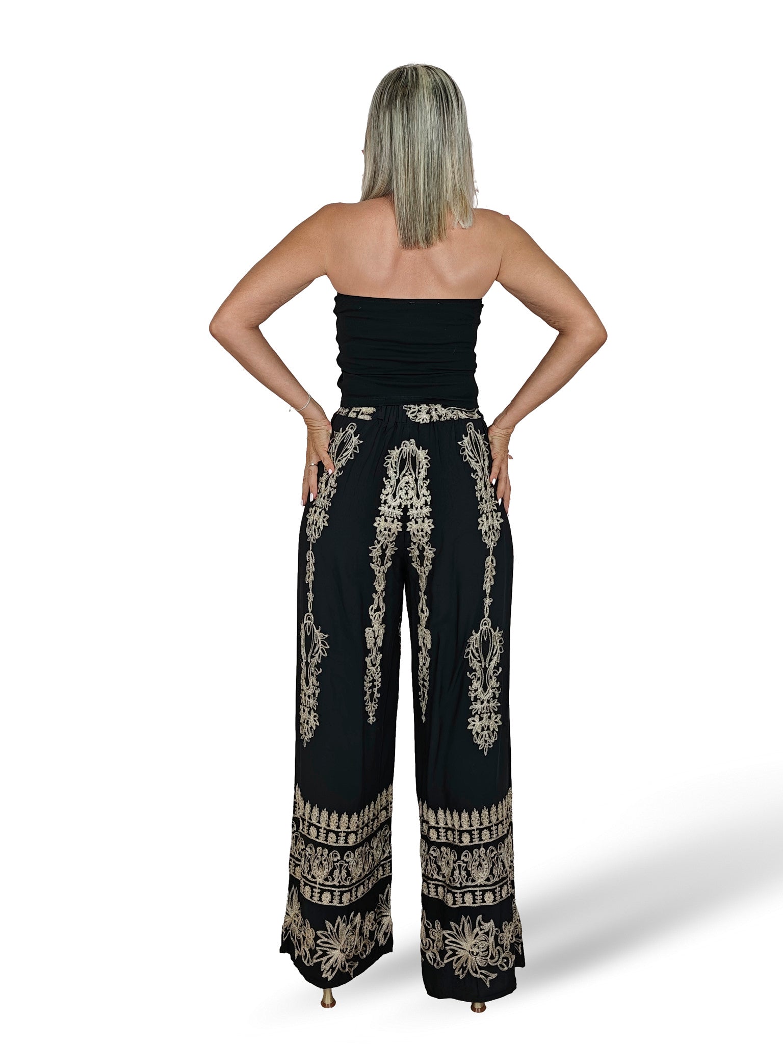 Thailändische bestickte Hosen