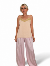 Dessous-Top mit Guipure-Ausschnitt