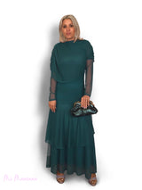 VESTIDO CAPA DE TULE