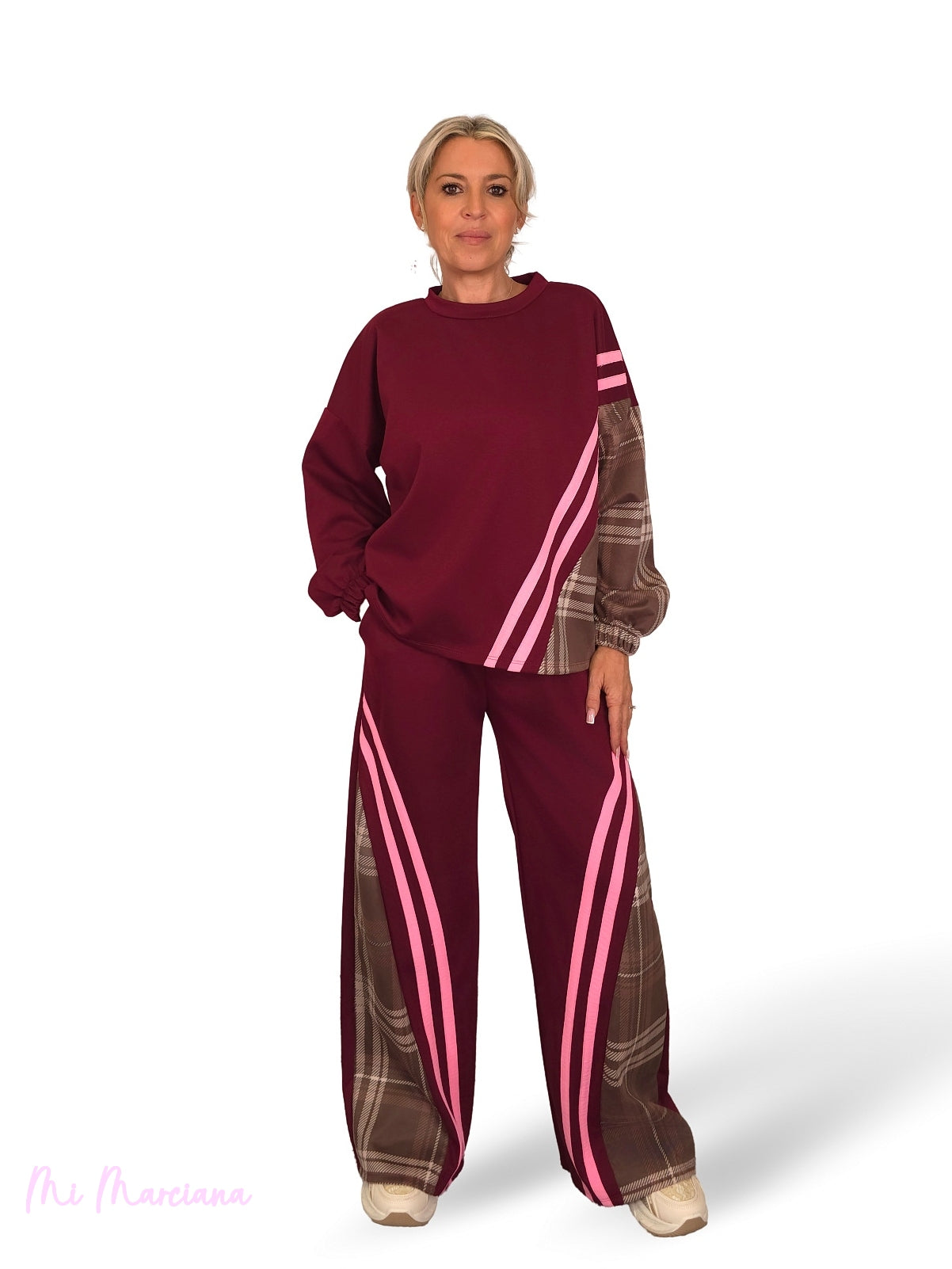 CHANDAL COMBINADO CUADROS ANTELINA