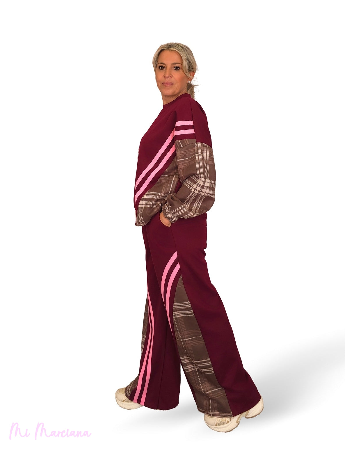 CHANDAL COMBINADO CUADROS ANTELINA