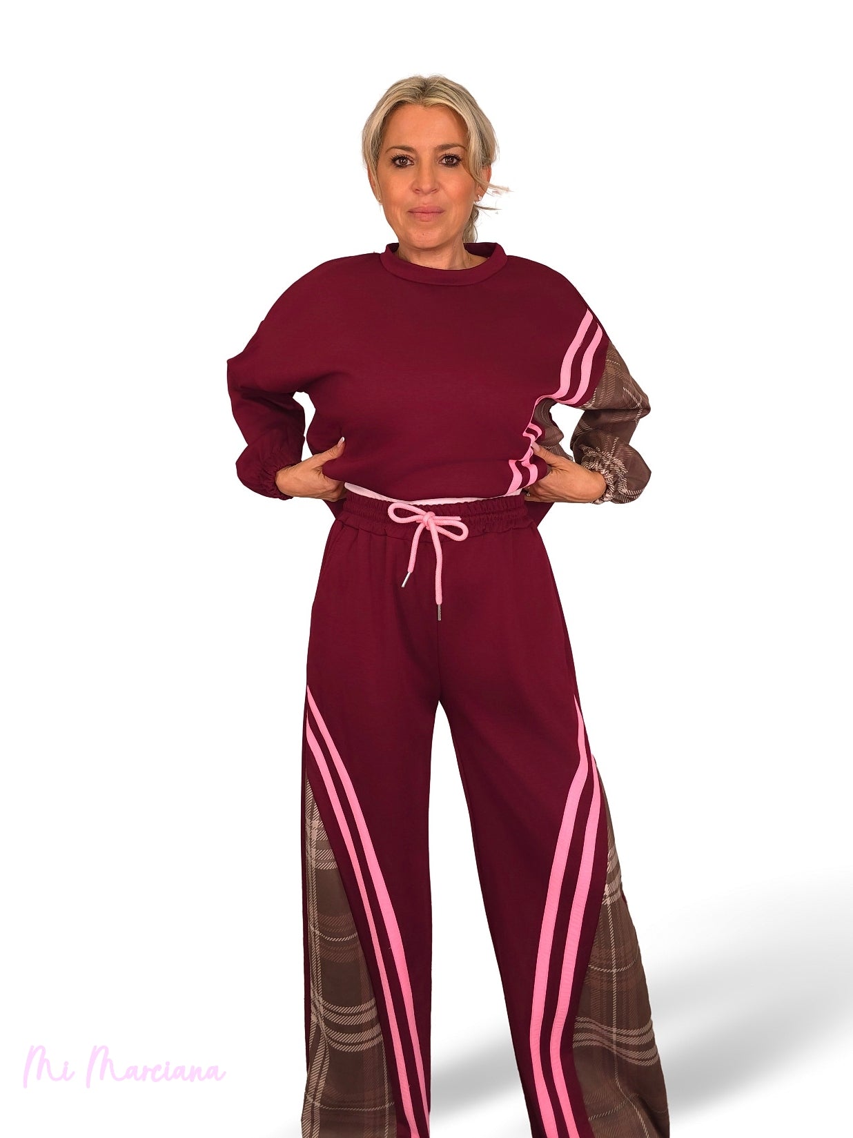 CHANDAL COMBINADO CUADROS ANTELINA