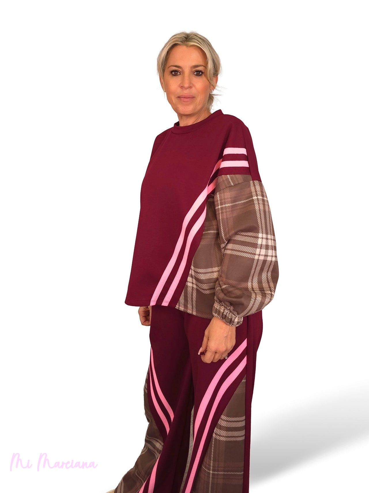 CHANDAL COMBINADO CUADROS ANTELINA