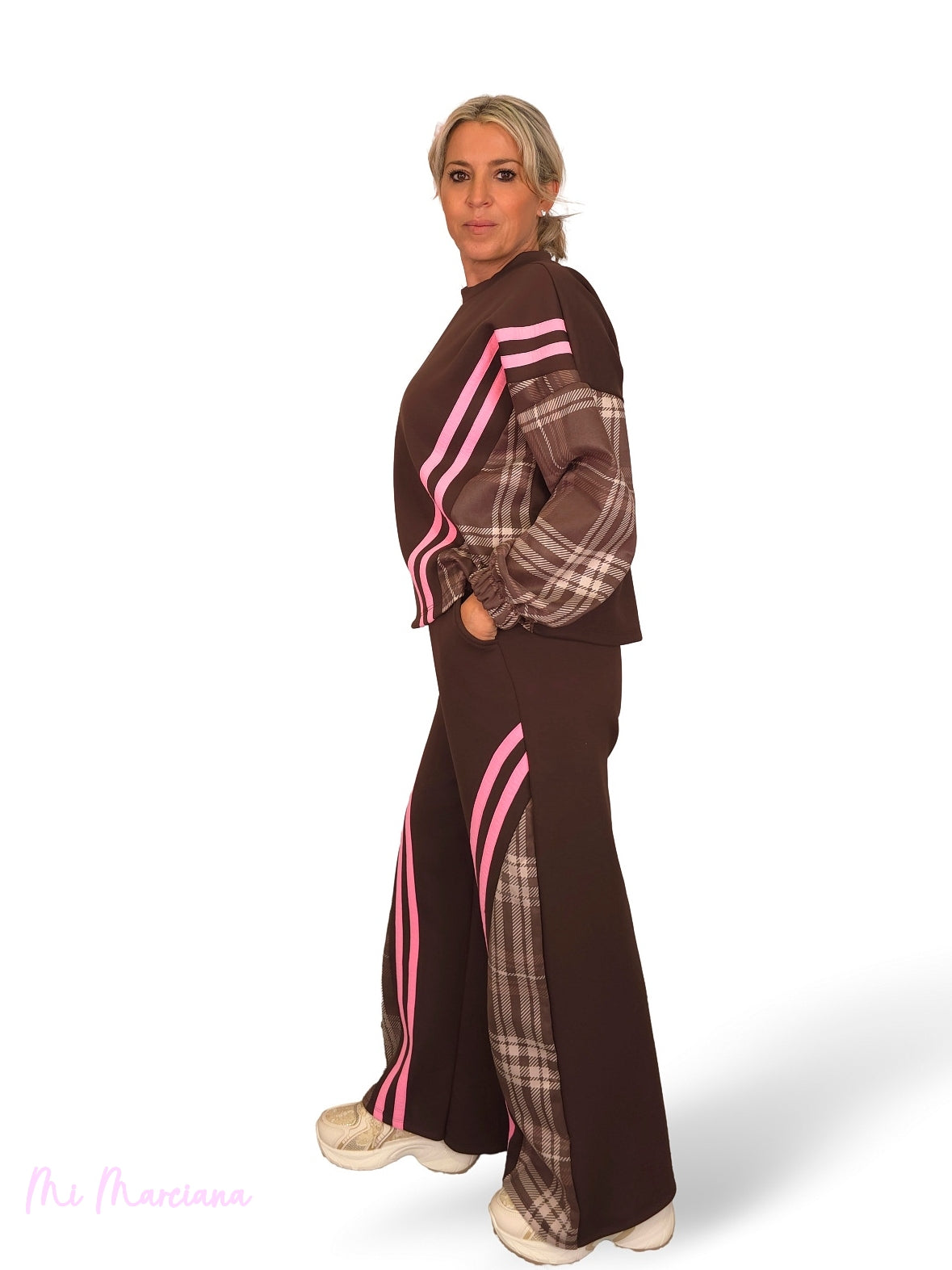 CHANDAL COMBINADO CUADROS ANTELINA