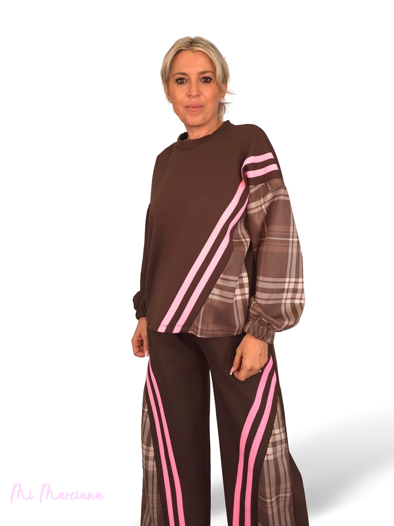 CHANDAL COMBINADO CUADROS ANTELINA