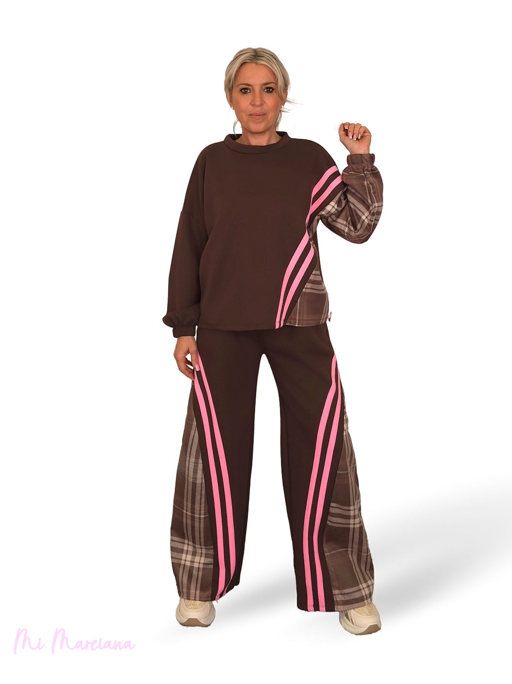 CHANDAL COMBINADO CUADROS ANTELINA