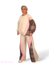 CHANDAL COMBINADO CUADROS ANTELINA