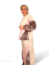 CHANDAL COMBINADO CUADROS ANTELINA