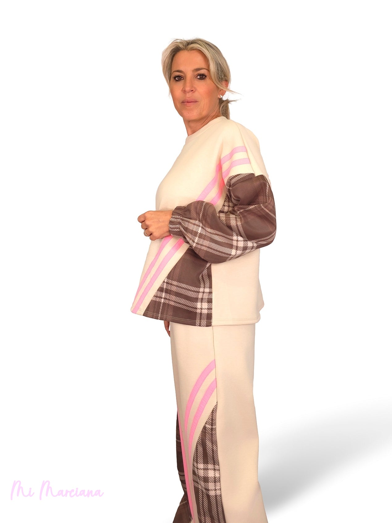 CHANDAL COMBINADO CUADROS ANTELINA