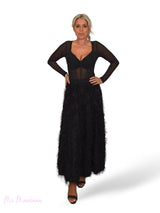 CONJUNTO HILO Y FLOR ORGANZA