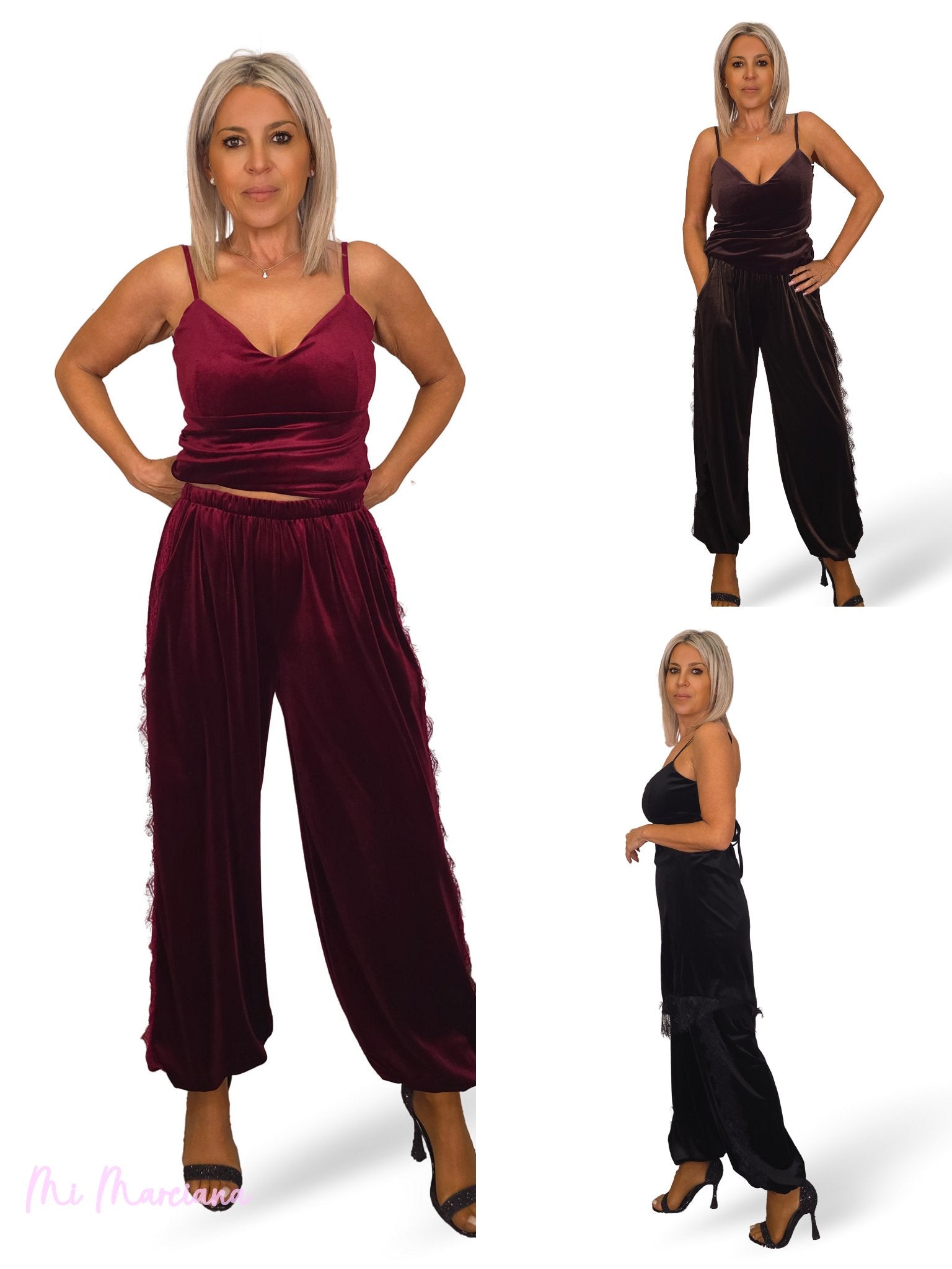 ALADDIN SAMTSPITZENHOSE