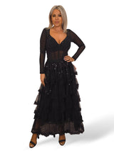 BODY TUL STRASS PLATA