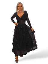 BODY TUL STRASS PLATA