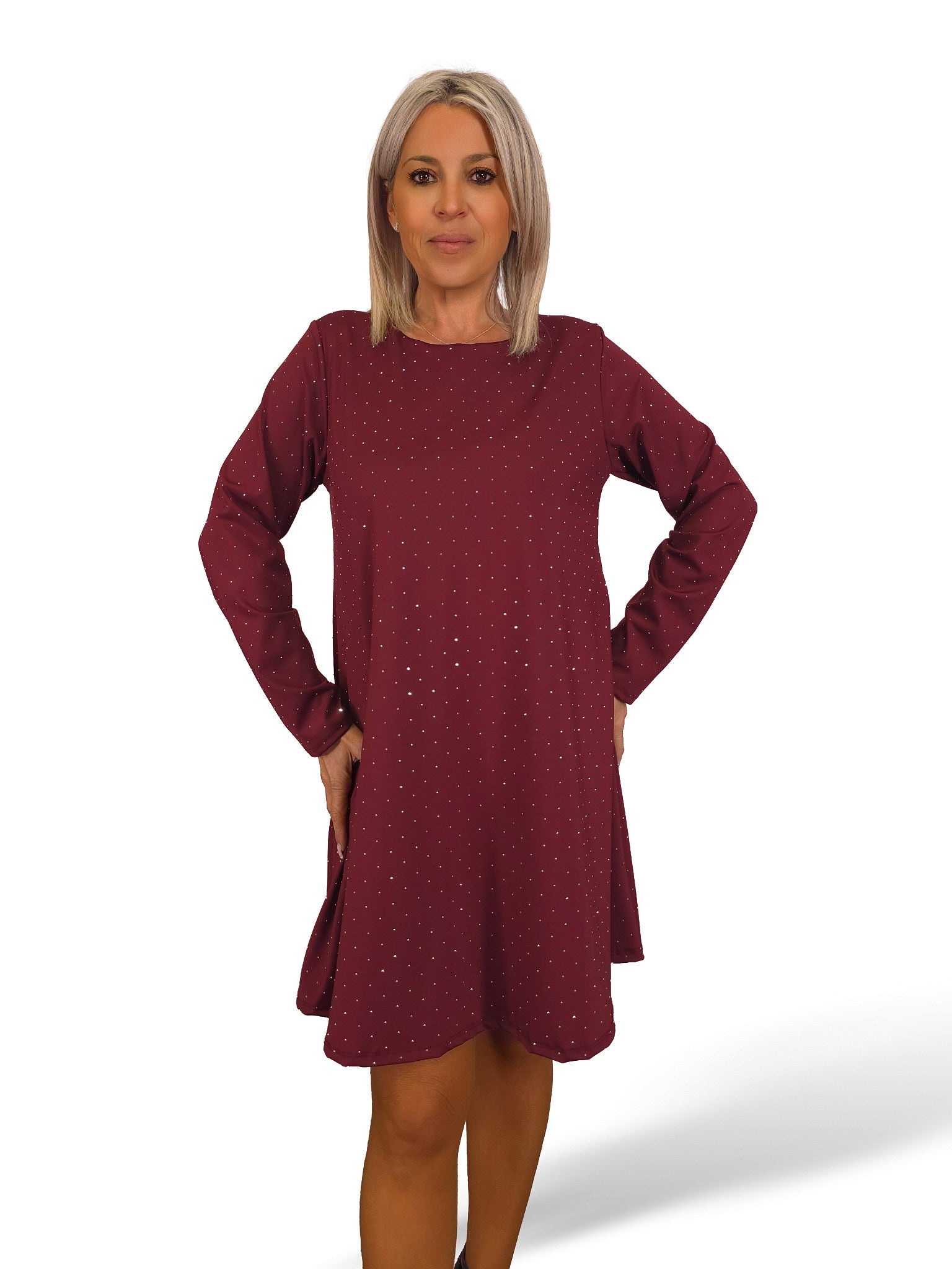 VESTIDO LICRA STRASS