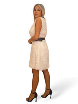 VESTIDO CORTO HILO TERCIOPELO LENTEJUELAS