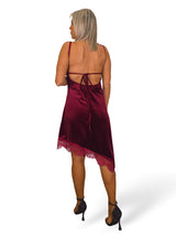 TOP VESTIDO LENCERO TERCIOPELO ESCOTE ESPALDA