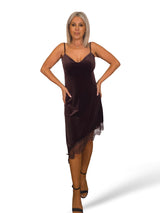 TOP VESTIDO LENCERO TERCIOPELO ESCOTE ESPALDA