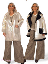 ABRIGO METALIZADO PELO