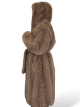 ABRIGO PELO CAPUCHA ESPIGA