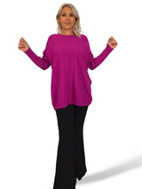 JERSEY MANGA ACANALADA BUGANVILLA