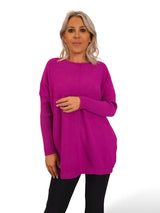 JERSEY MANGA ACANALADA BUGANVILLA