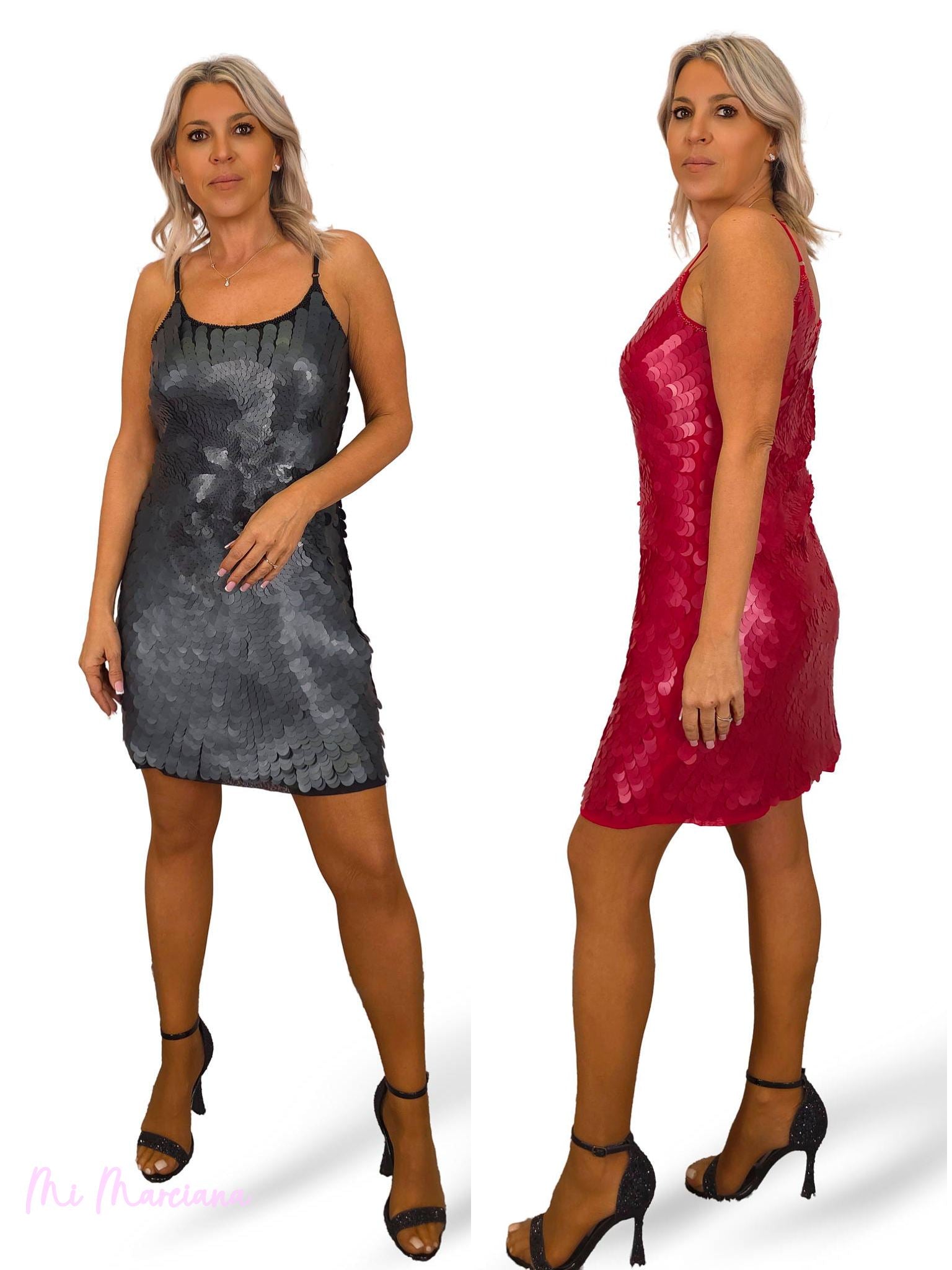 Vestido de tule com lantejoulas MATE JOT