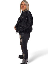 BOMBER TERCIOPELO LENTEJUELAS JOT