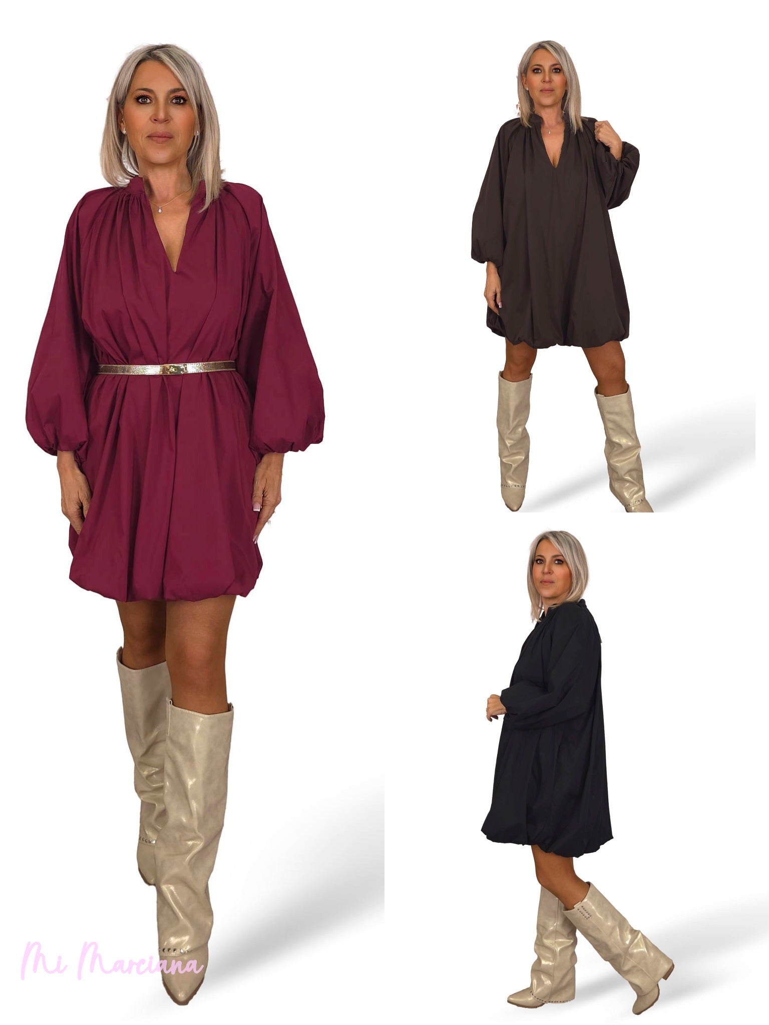 VESTIDO CORTO GLOBO JOT