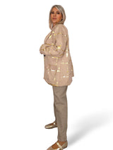 MAXI BLAZER FELPA METALIZADA JOT