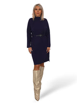 VESTIDO PUNTO CINTURÓN JOT