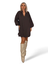 VESTIDO CORTO GLOBO JOT