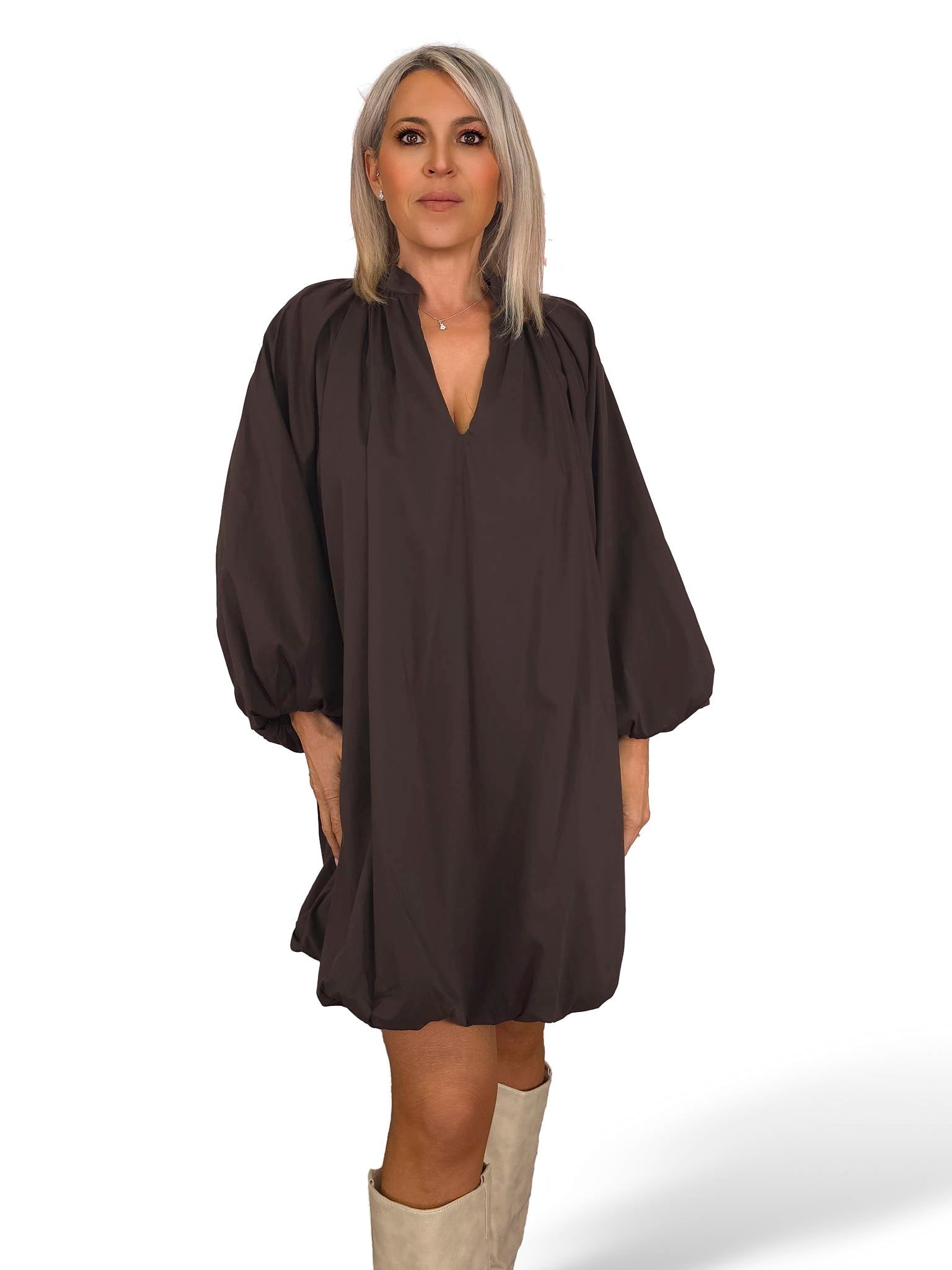 VESTIDO CORTO GLOBO JOT