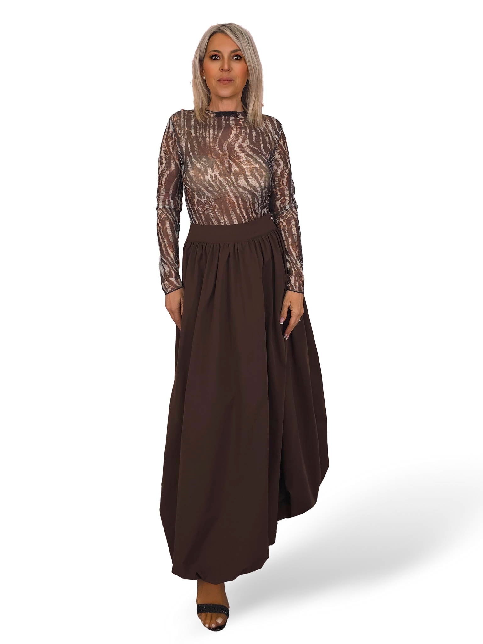 LONG BALLOON SKIRT JOT