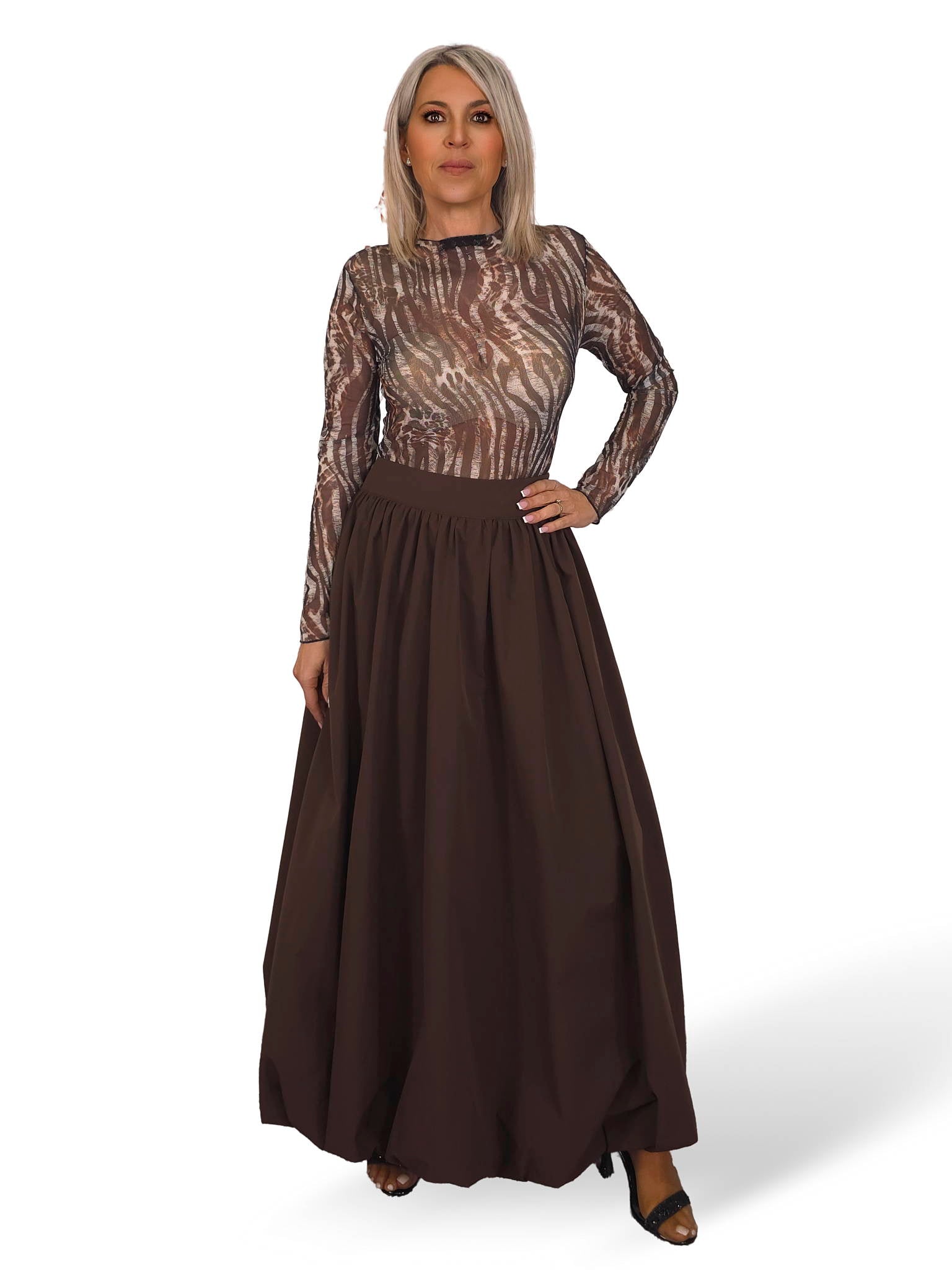 LONG BALLOON SKIRT JOT