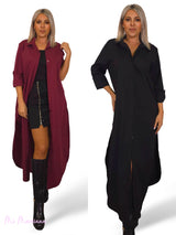MAXI CHAQUETA/CAMISA/VESTIDO JOT