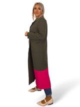 BLAZER LARGA BICOLOR