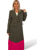 BLAZER LARGA BICOLOR