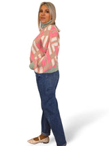 JERSEY LANA PUNTO VERDE ROSA JOT