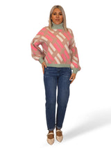 JERSEY LANA PUNTO VERDE ROSA JOT