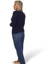 CHAQUETA PUNTO ITALIANO BOTONES CANDY