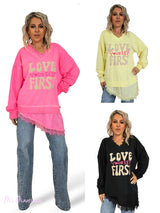 SUDADERA COMBINADA LENCERA