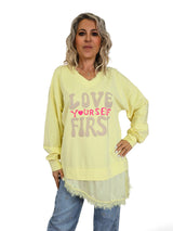 SUDADERA COMBINADA LENCERA