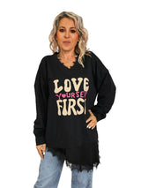 SUDADERA COMBINADA LENCERA