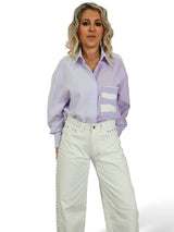 JEANS BLANCOS TACHUELAS ESTRELLAS