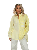 CAMISA COMBINADA RAYAS ASIMÉTRICA JOT