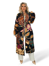 KIMONO ACOLCHADO REVERSIBLE NEGRO JOT